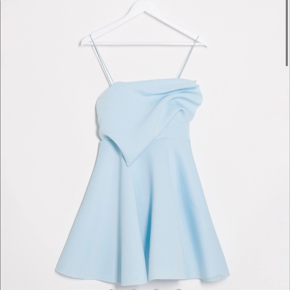 Blue Mini Dress